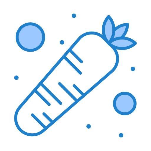 にんじん Generic Blue icon