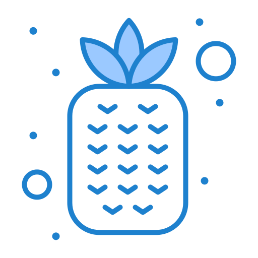 Pineapple Generic Blue icon