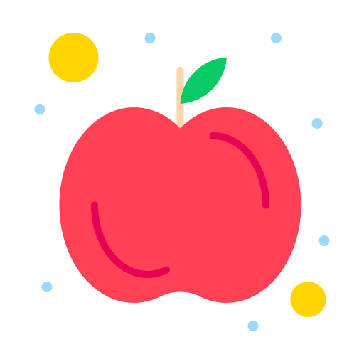 jabłko Flatart Icons Flat ikona