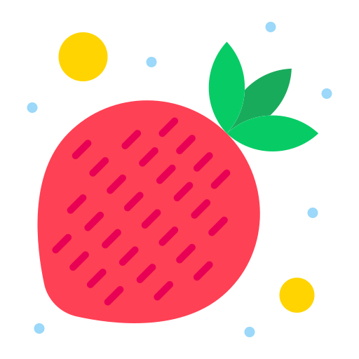 Strawberry Flatart Icons Flat icon