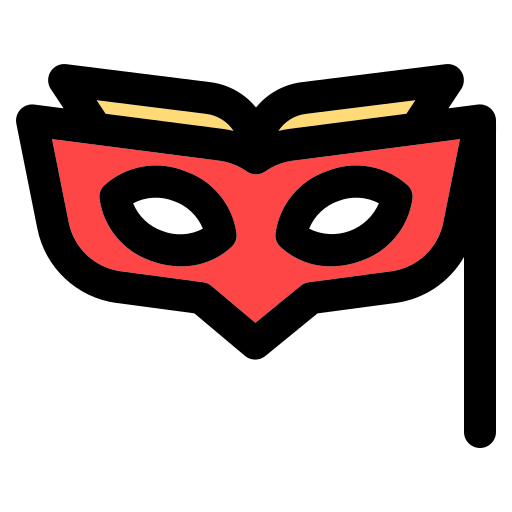 maska na oczy Generic Outline Color ikona