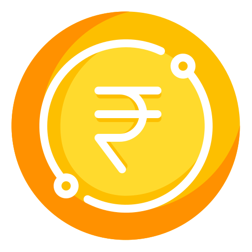 rupia Generic Flat icono