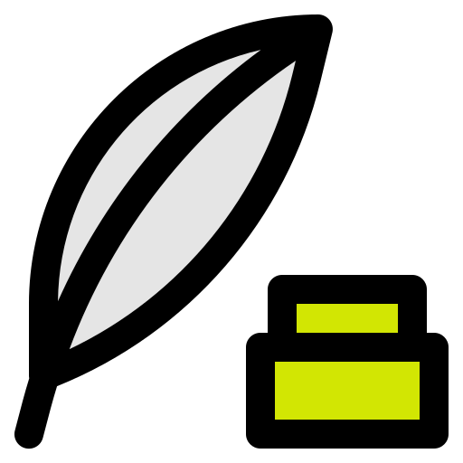 インク Generic Outline Color icon