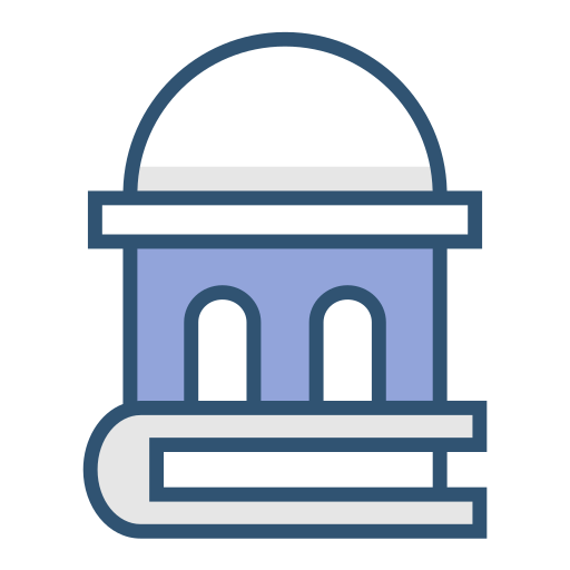 bibliothek Generic Outline Color icon