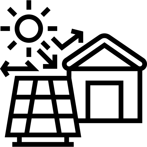 Solar energy Meticulous Line icon