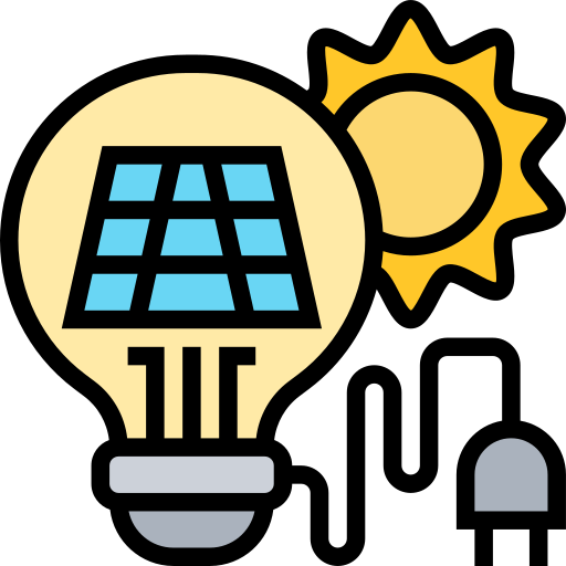 Solar energy Meticulous Lineal Color icon