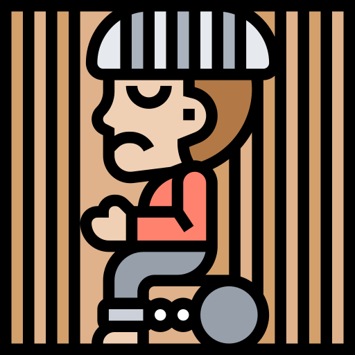 Prisoner Meticulous Lineal Color icon