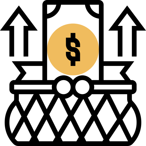 Revenue Meticulous Yellow shadow icon