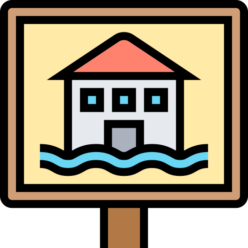 Natural disaster Meticulous Lineal Color icon