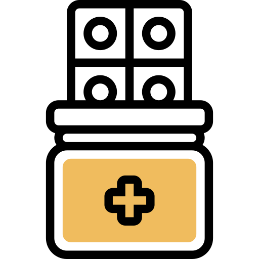 medikament Meticulous Yellow shadow icon