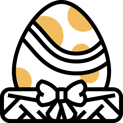 huevos de pascua Meticulous Yellow shadow icono
