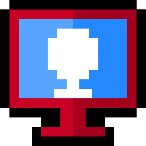 videollamada Pixel Linear color icono