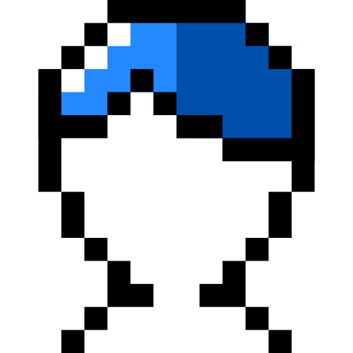 uomo Pixel Linear color icona