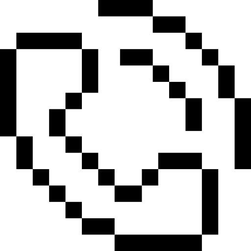 połączenie telefoniczne Pixel Outline ikona