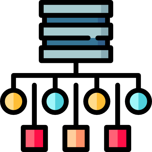 サーバ Special Lineal color icon