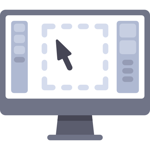 Graphics editor Special Flat icon