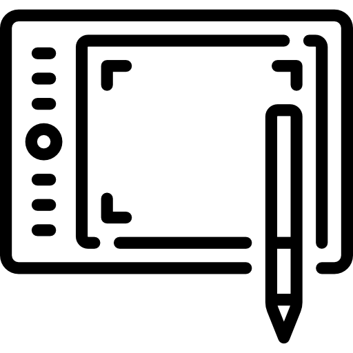 Graphic tablet Special Lineal icon