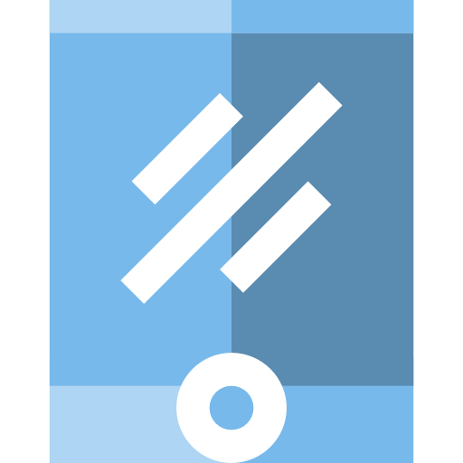 タブレット Basic Straight Flat icon