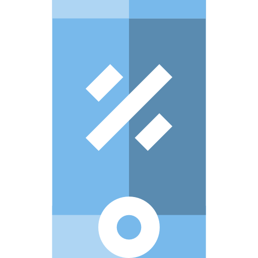 携帯電話 Basic Straight Flat icon