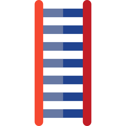 はしご Basic Rounded Flat icon