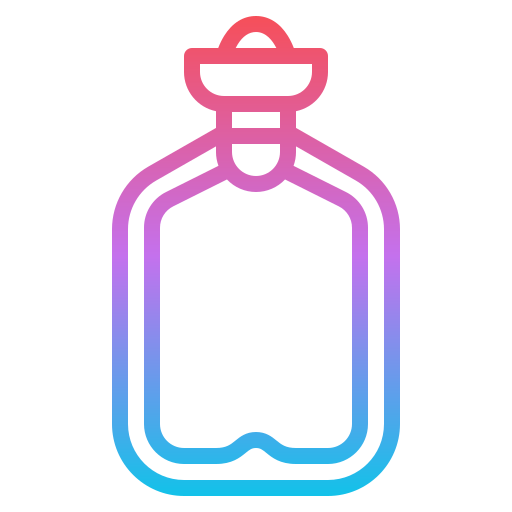 Hot water bottle Iconixar Gradient icon