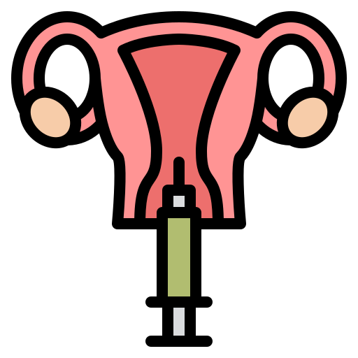 inseminazione Iconixar Lineal Color icona
