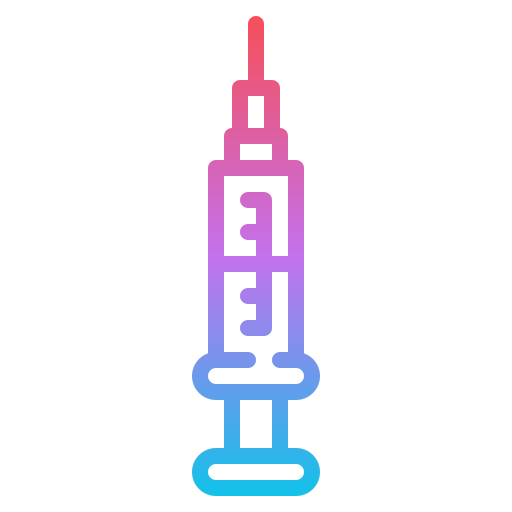 Syringe Iconixar Gradient icon