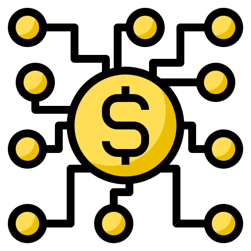 digitale währung Phatplus Lineal Color icon