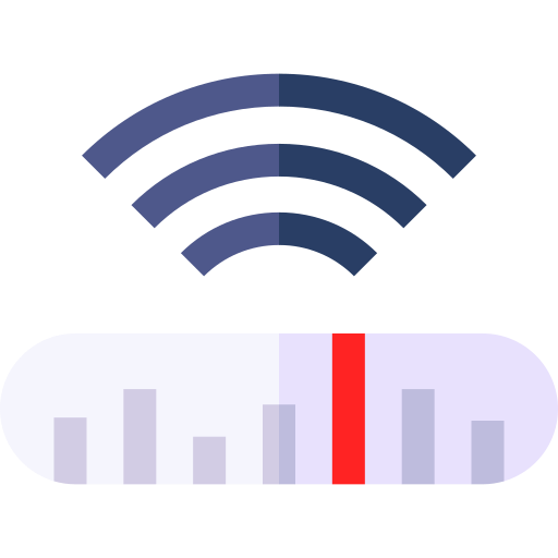 signal Basic Straight Flat icon