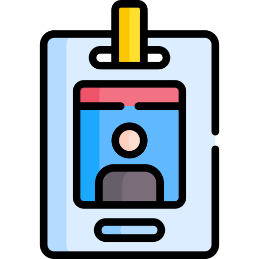 id-kaart Special Lineal color icoon
