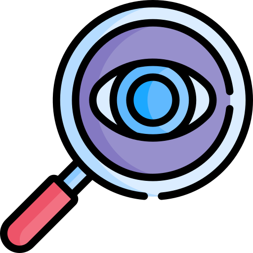Magnifying glass Special Lineal color icon