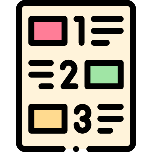 ランキング Detailed Rounded Lineal color icon