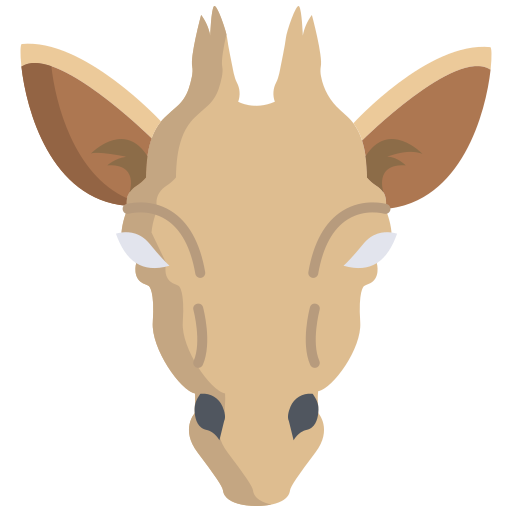 giraffe Icongeek26 Flat icon