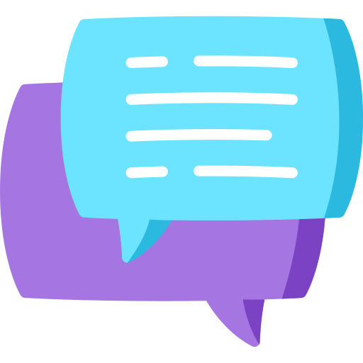 Speech bubble Special Flat icon