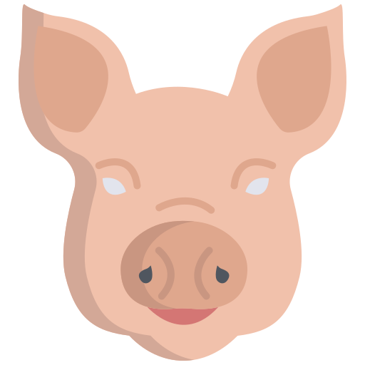 cerdo Icongeek26 Flat icono