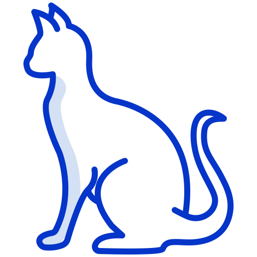 Cat Icongeek26 Outline Colour icon