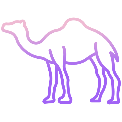 kamel Icongeek26 Outline Gradient icon