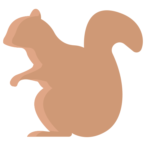 Squirrel Icongeek26 Flat icon