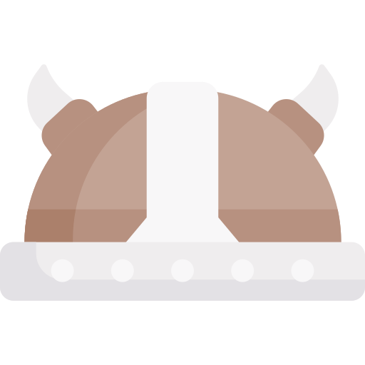 Viking helmet Special Flat icon
