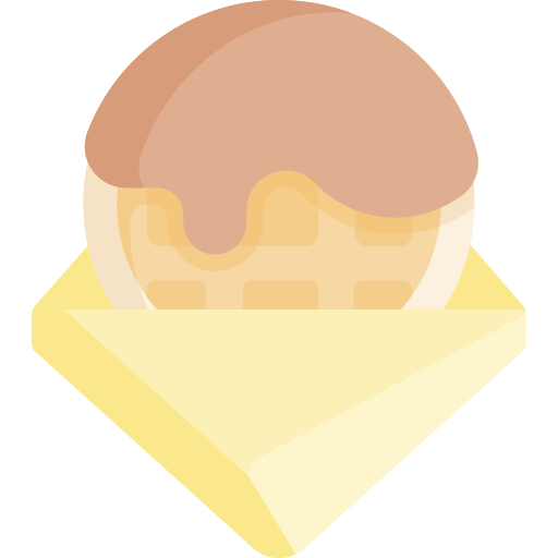 Stroopwafel Special Flat icon