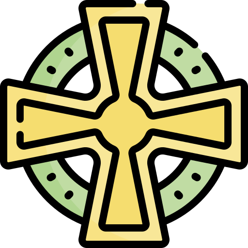 cruz celtica Special Lineal color Ícone