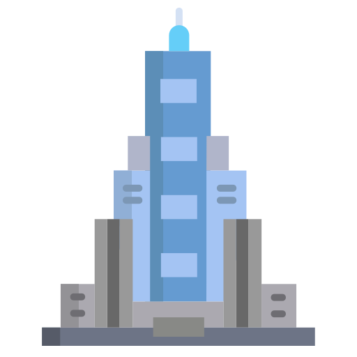 Empire state building Icongeek26 Flat icon