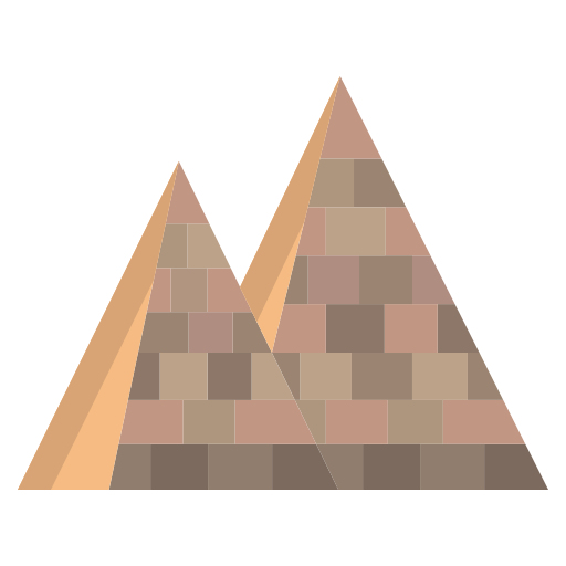 pyramide Icongeek26 Flat icon