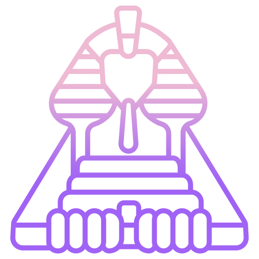 sphinx Icongeek26 Outline Gradient icon