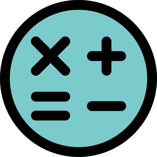 수학 Generic Outline Color icon