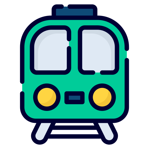 Поезд Generic Outline Color иконка