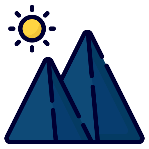 pyramide Generic Outline Color icon