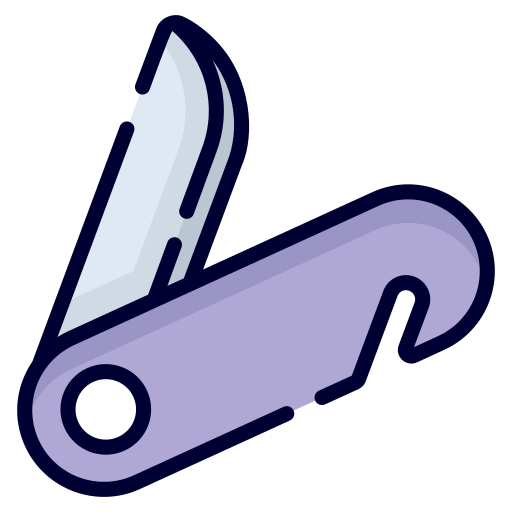 taschenmesser Generic Outline Color icon
