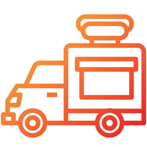 camión de comida Generic Gradient icono