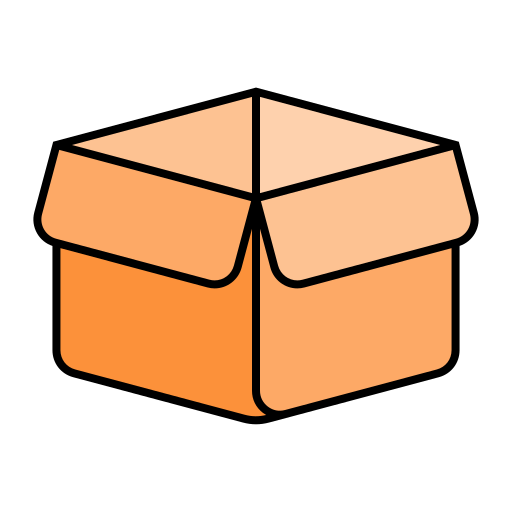 box Generic Outline Color icon